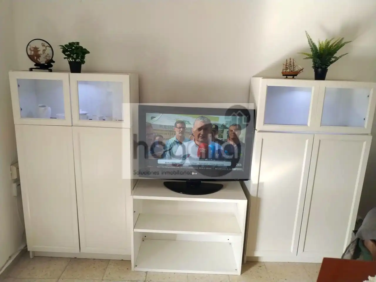 Wohnzimmer von Wohnung zur Miete in Sevilla mit Klimaanlage, Terrasse und Möbliert