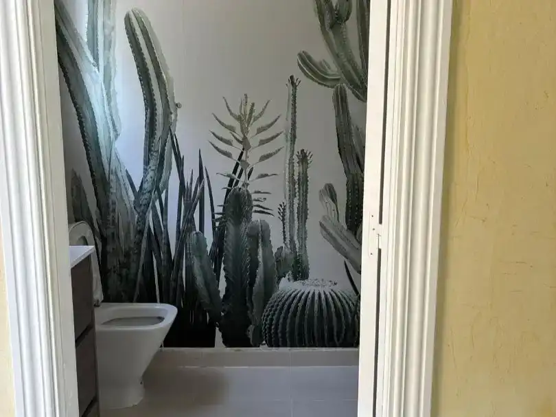 Bathroom of Flat for rent in Boadilla del Monte  with Private garden, Parquet flooring and Furnished