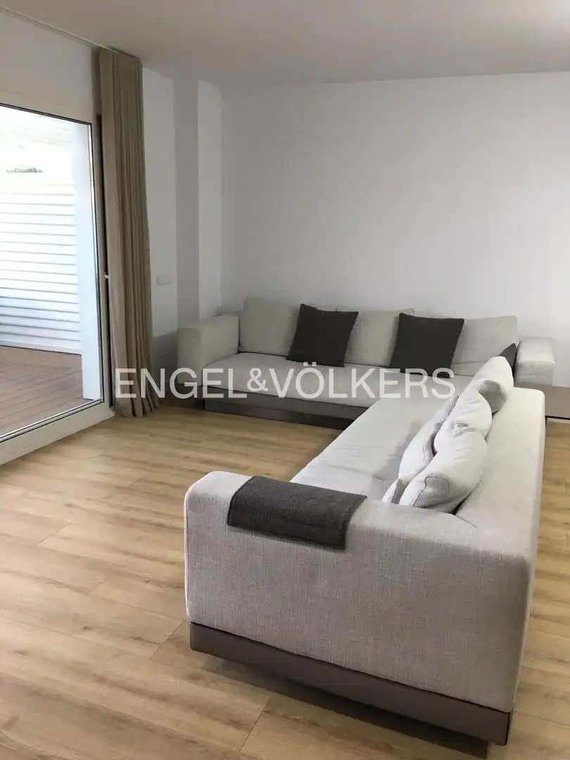 Sala de estar de Casa o chalet de alquiler en Gavà con Aire acondicionado, Calefacción y Jardín privado