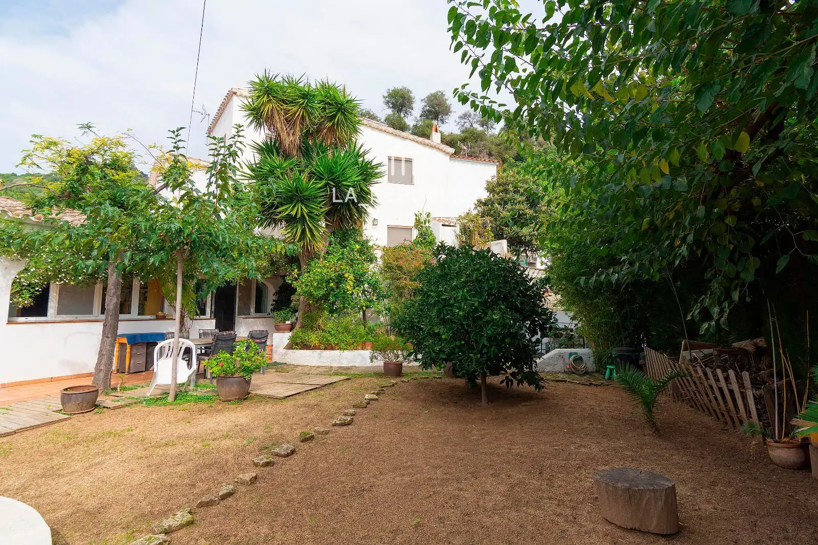 Jardín de Casa o chalet en venta en Cabrera de Mar con Aire acondicionado, Calefacción y Jardín privado