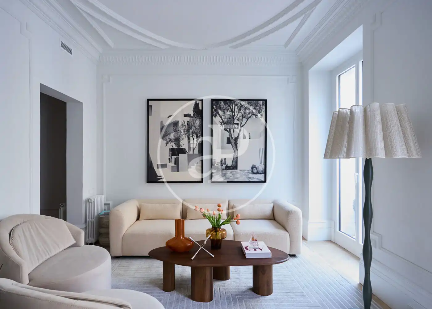 Living room of Flat for sale in Madrid  with Air Conditioner, Heating and Balcony