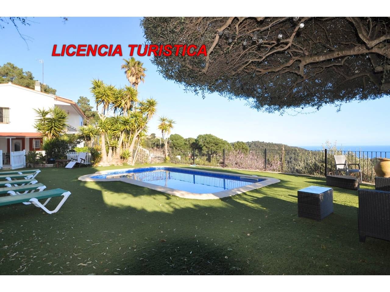 Jardí de Casa o xalet en venda en Lloret de Mar amb Jardí privat, Terrassa i Piscina