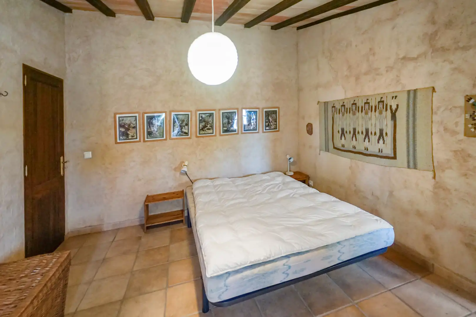 Schlafzimmer von Country house zum Verkauf in Campos mit Klimaanlage, Heizung und Abstellraum