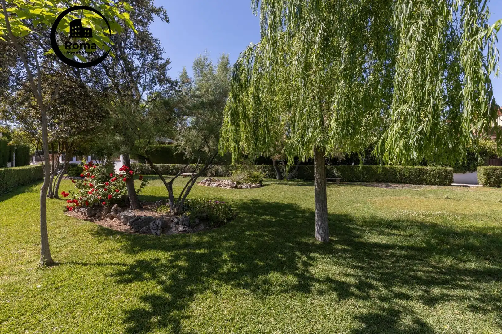 Jardín de Casa o chalet en venta en Albolote con Aire acondicionado, Calefacción y Jardín privado