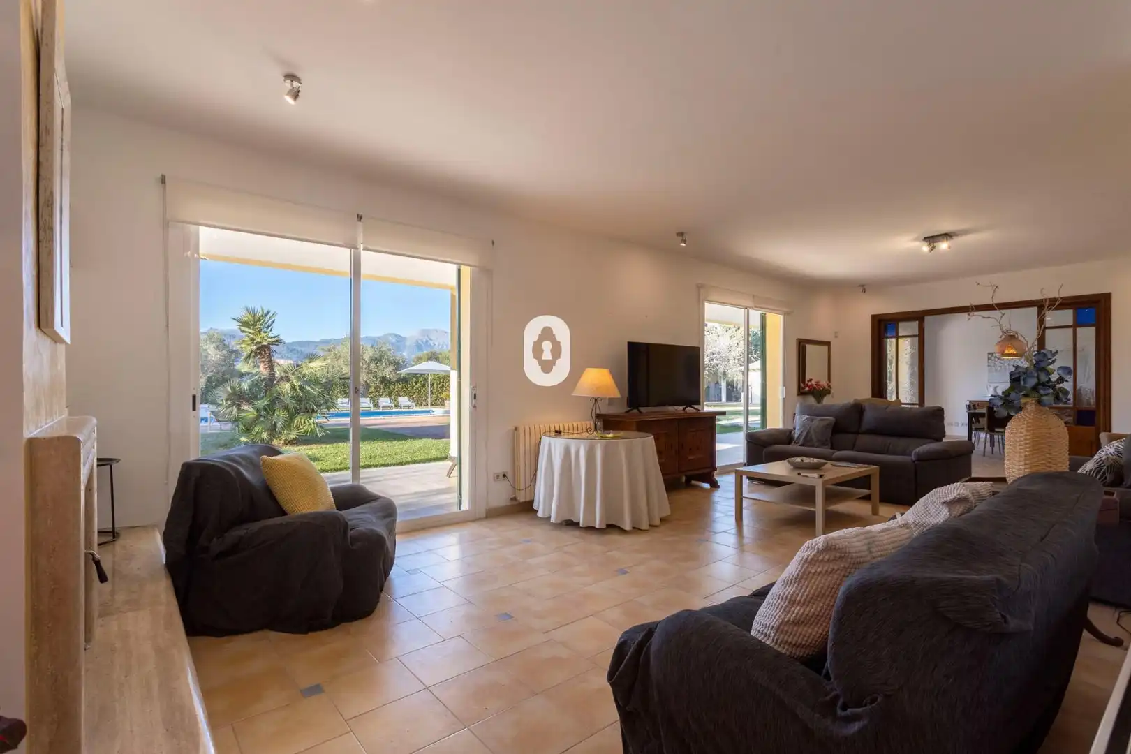 Living room of Country homes for sale in Inca  with Air Conditioner, Private garden and Terrace