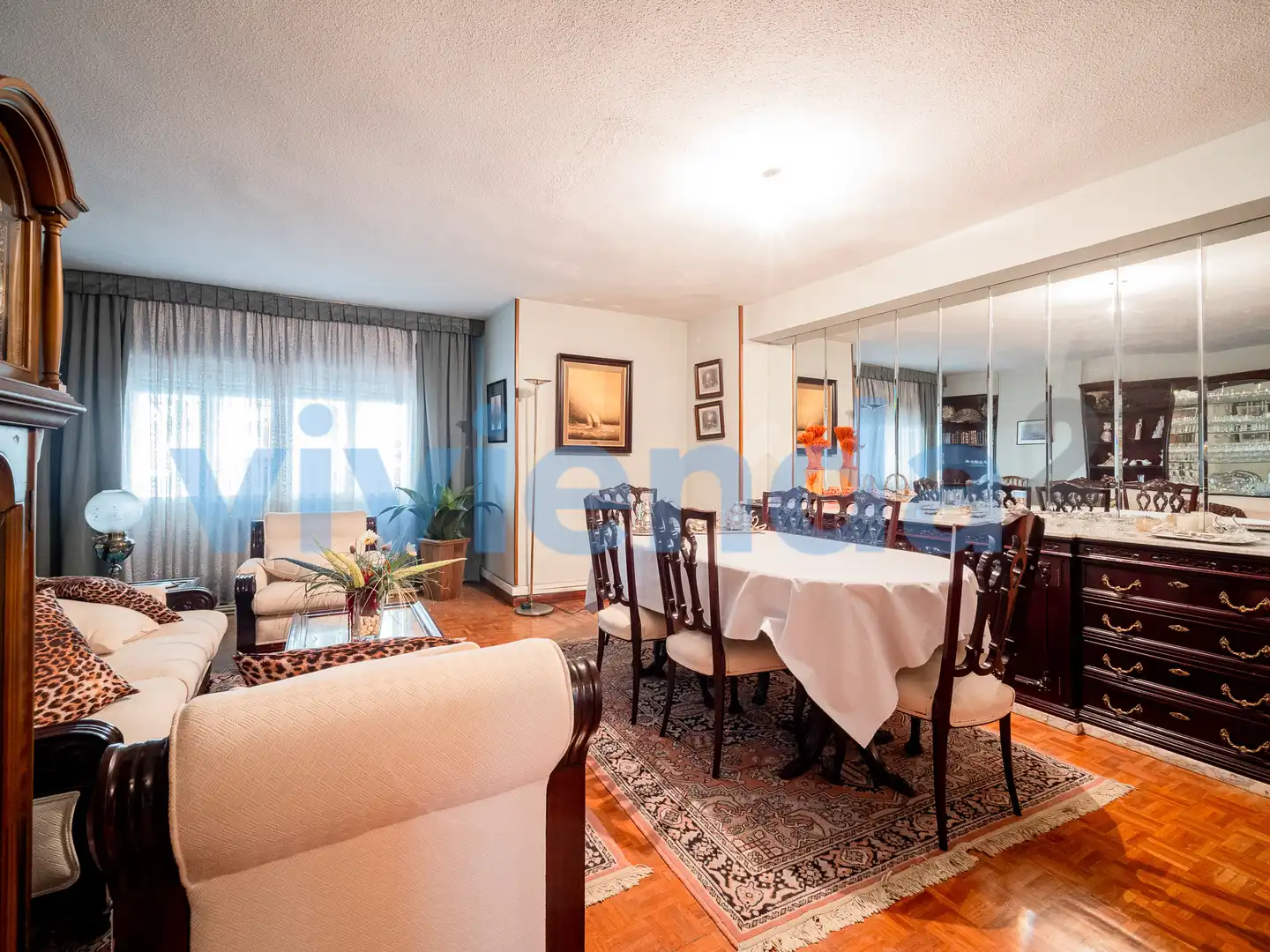 Esszimmer von Wohnung zum Verkauf in Madrid mit Klimaanlage, Heizung und Terrasse