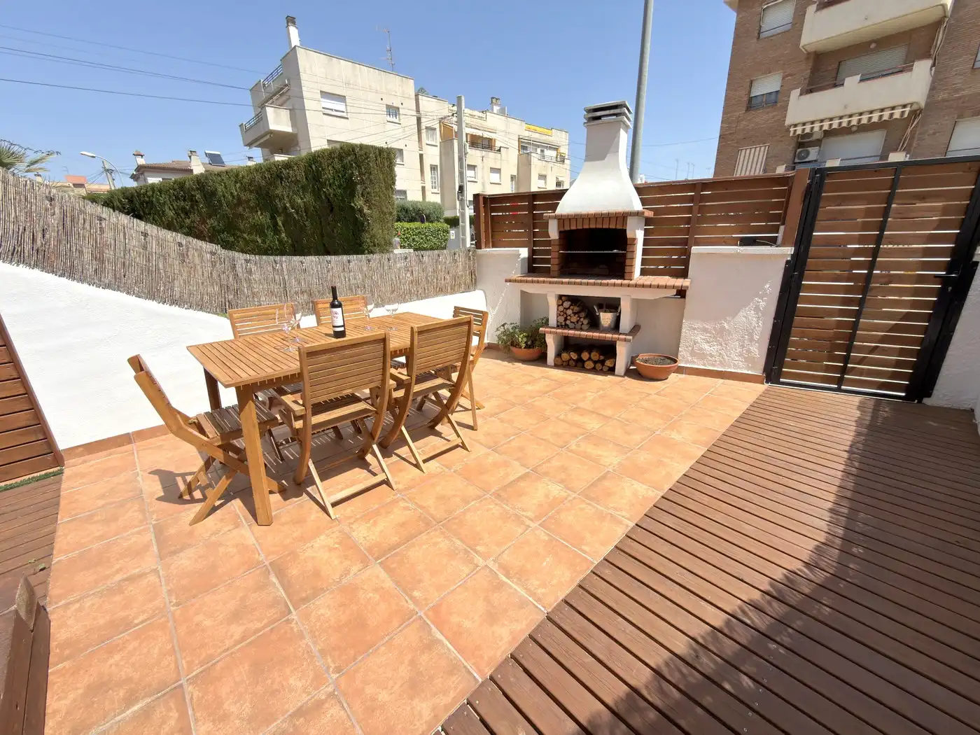 Terrace of Detached homes for sale in Cunit  with Air Conditioner, Parquet flooring and Terrace