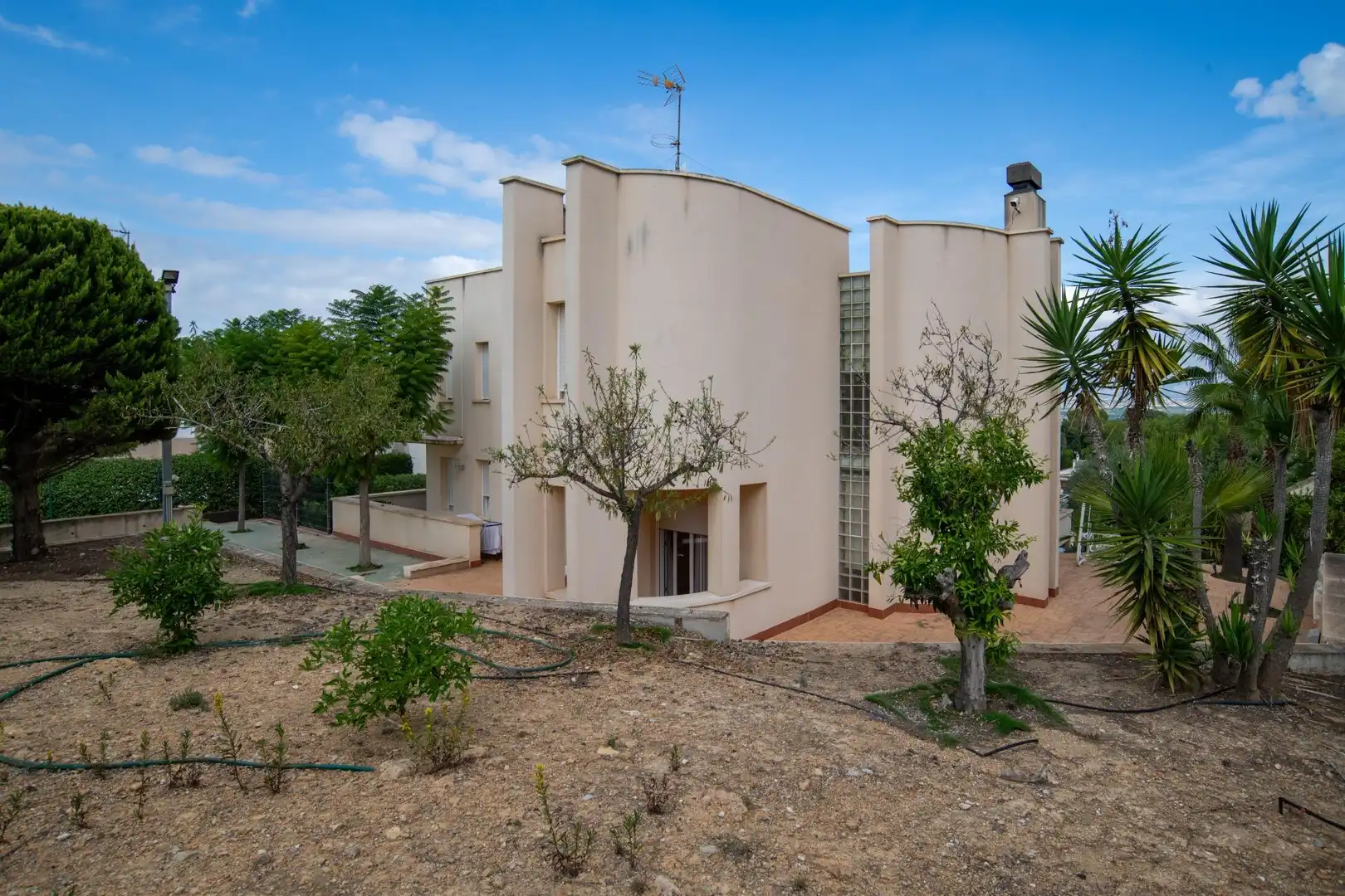 Vista exterior de Casa o chalet en venta en Molina de Segura con Calefacción, Jardín privado y Parquet