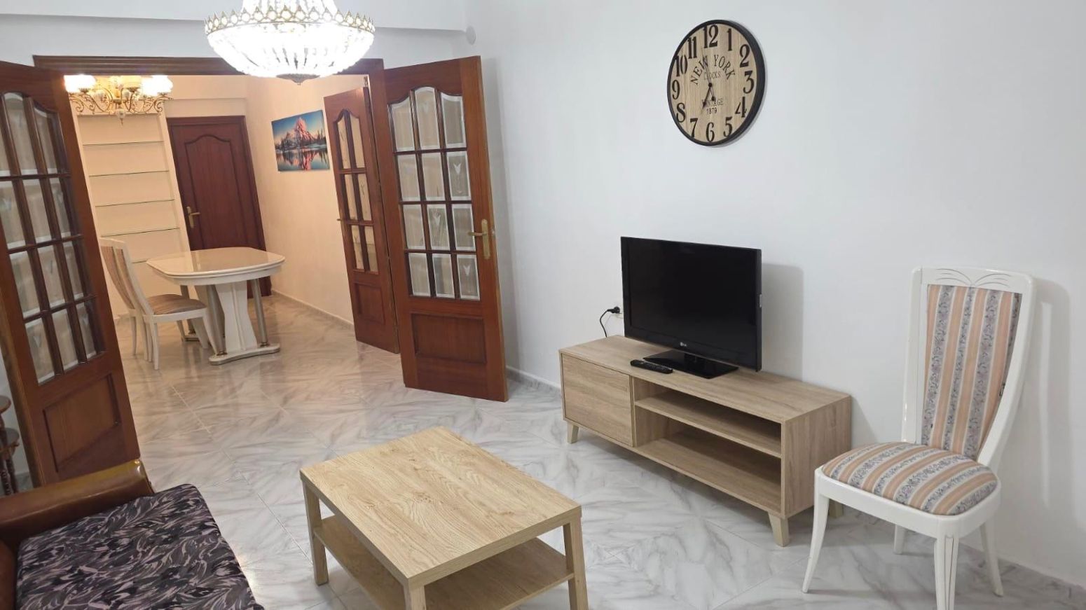 Sala d'estar de Pis de lloguer en Sagunto / Sagunt amb Terrassa i Balcó