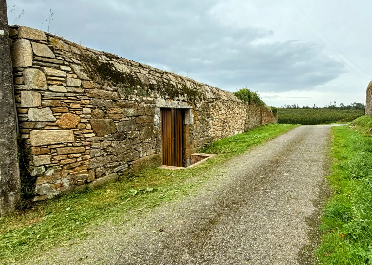 Vista exterior de Finca rústica en venta en Ponteceso con Calefacción y Amueblado