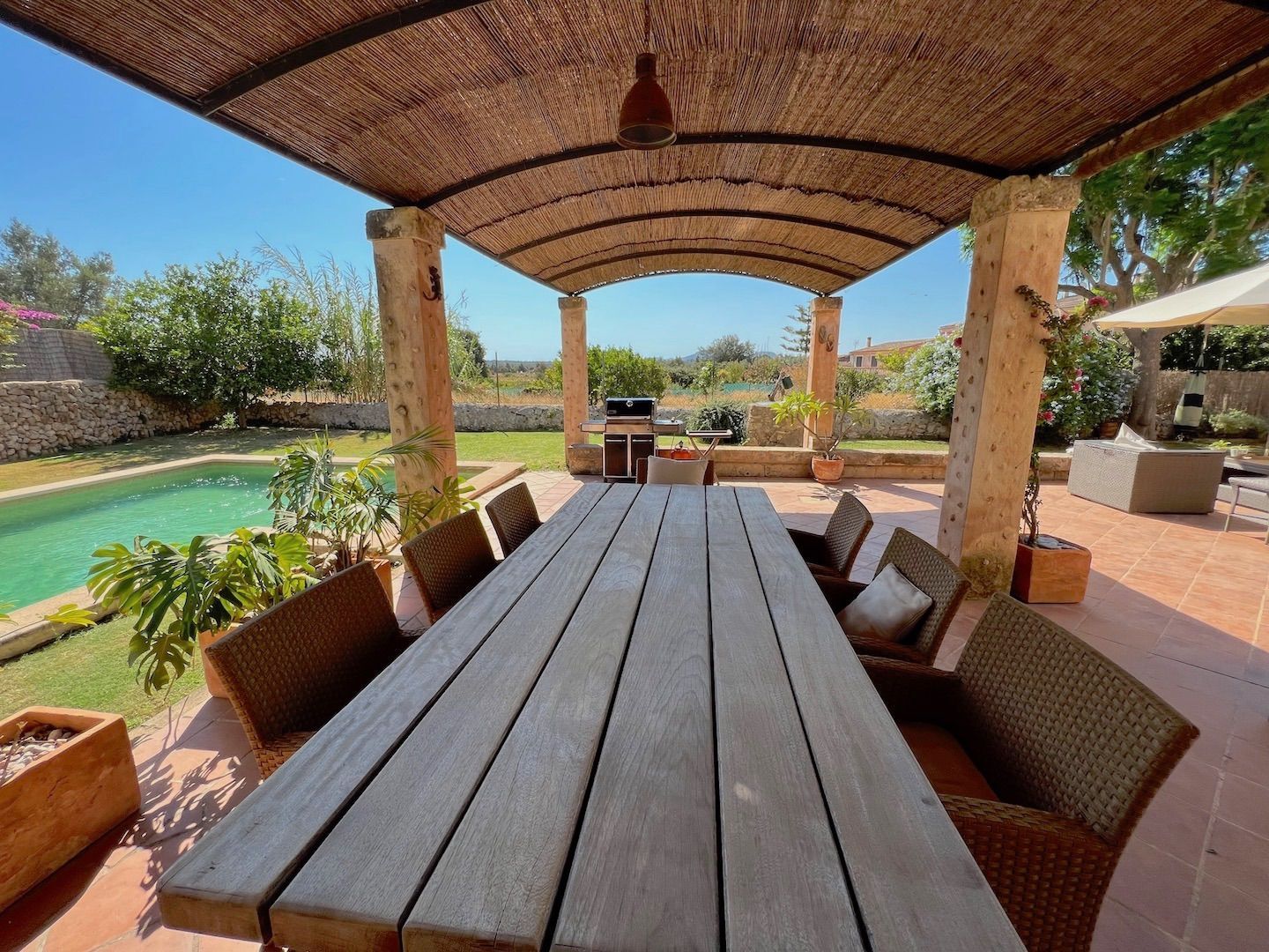 Terrassa de Casa o xalet en venda en Santa Eugènia amb Calefacció, Jardí privat i Traster