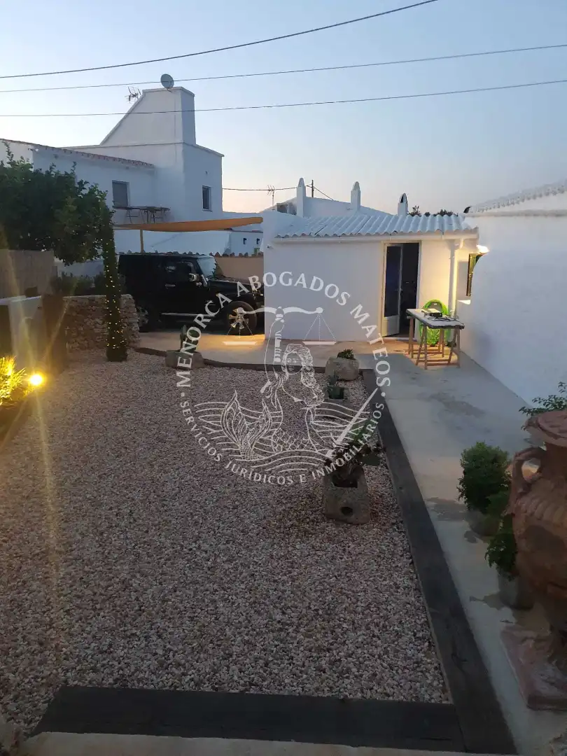 Terraza de Finca rústica en venta en Maó - Mahón con Aire acondicionado, Jardín privado y Terraza