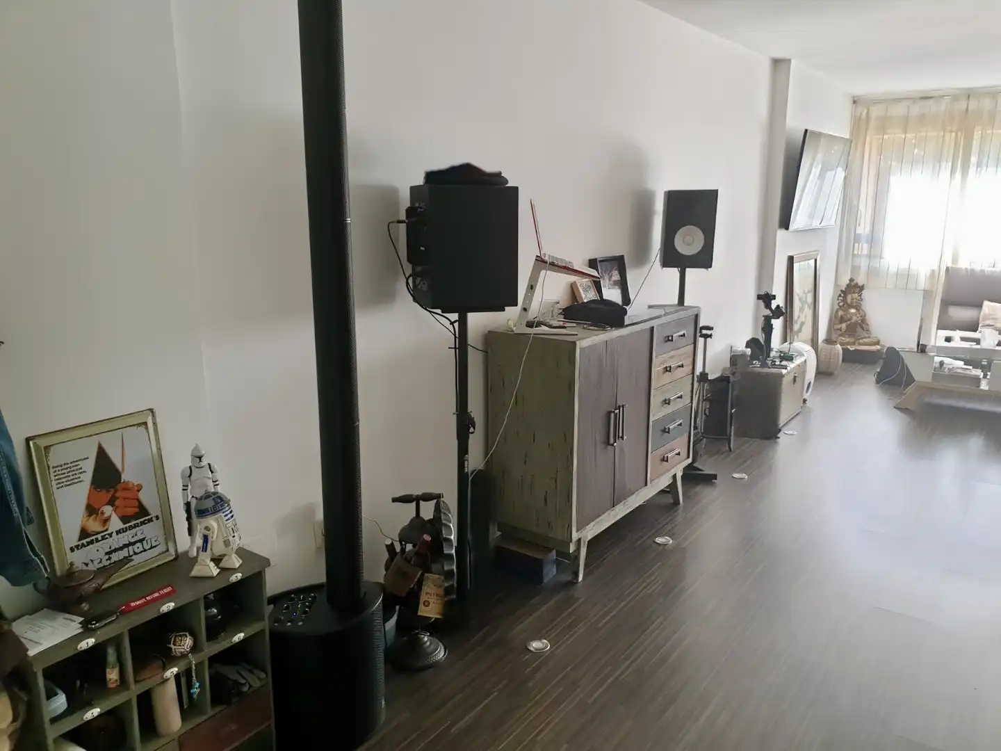 Sala d'estar de Apartament en venda en Finestrat amb Jardí privat i Piscina