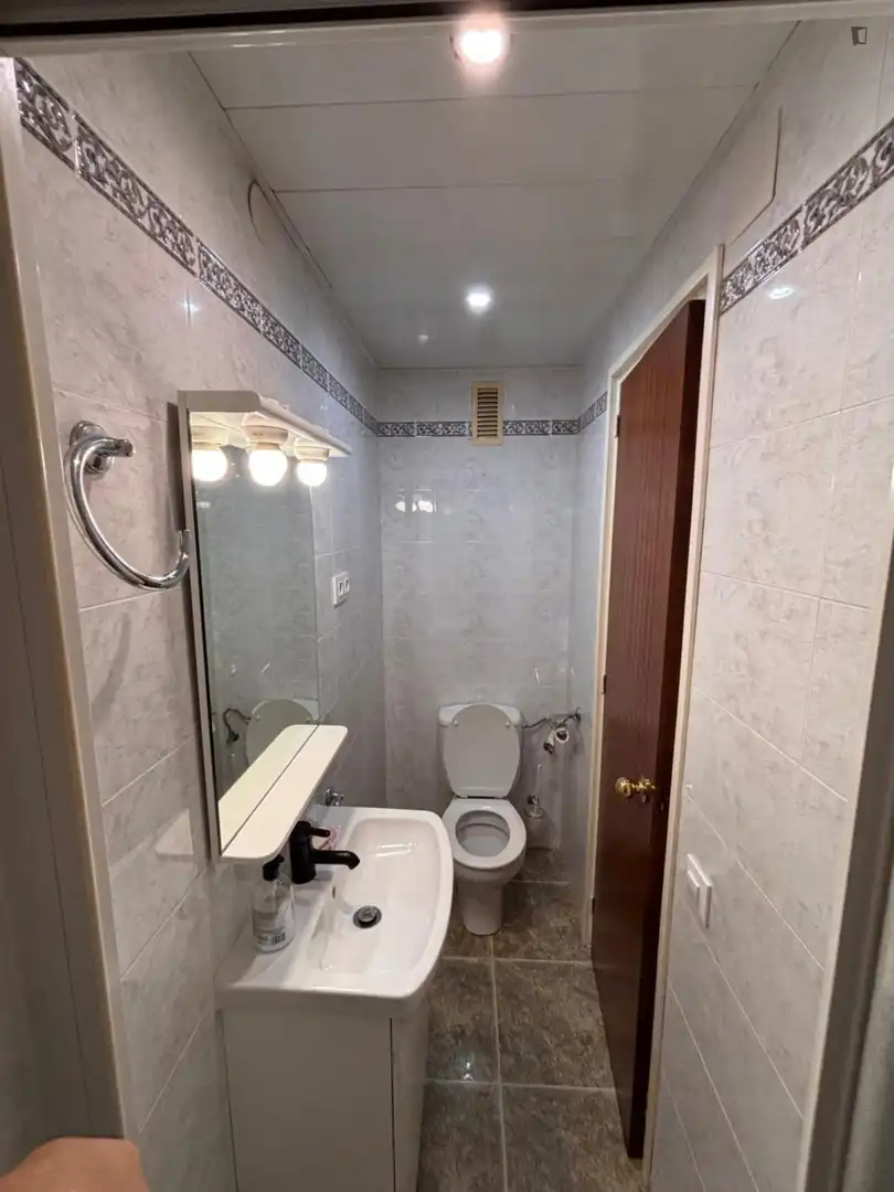 Bathroom of Apartments for share in Barcelona  with Heating, Furnished and Oven