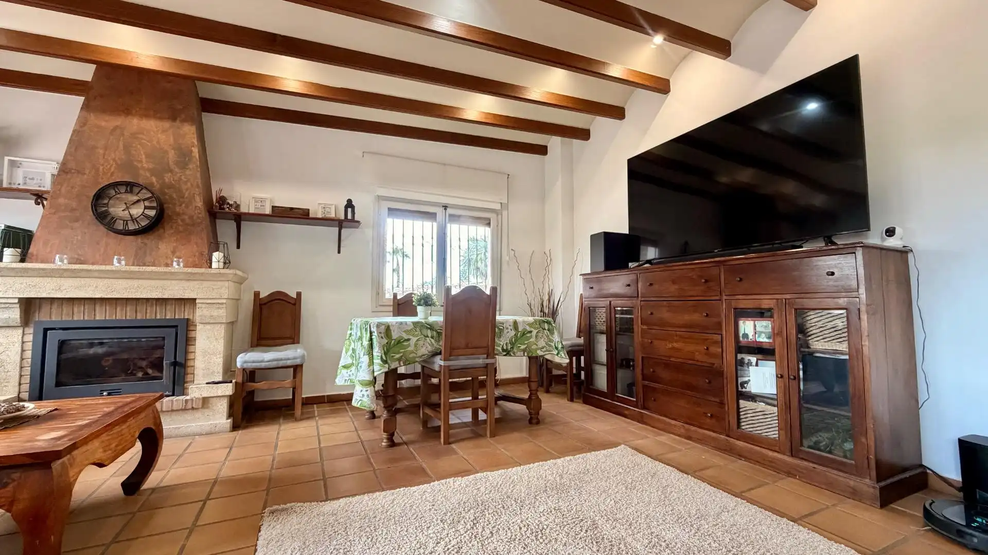 Living room of Houses for sale in Elche / Elx  with Air Conditioner, Private garden and Terrace