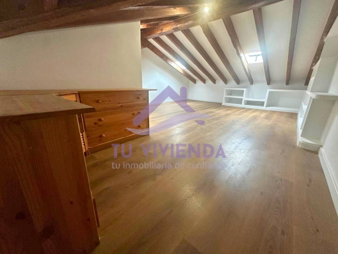 Sala d'estar de Àtic en venda en Valladolid Capital amb Calefacció