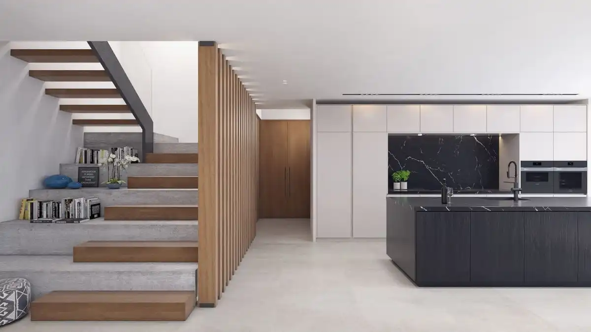 Cocina de Casa adosada en venta en Málaga con Aire acondicionado y Terraza