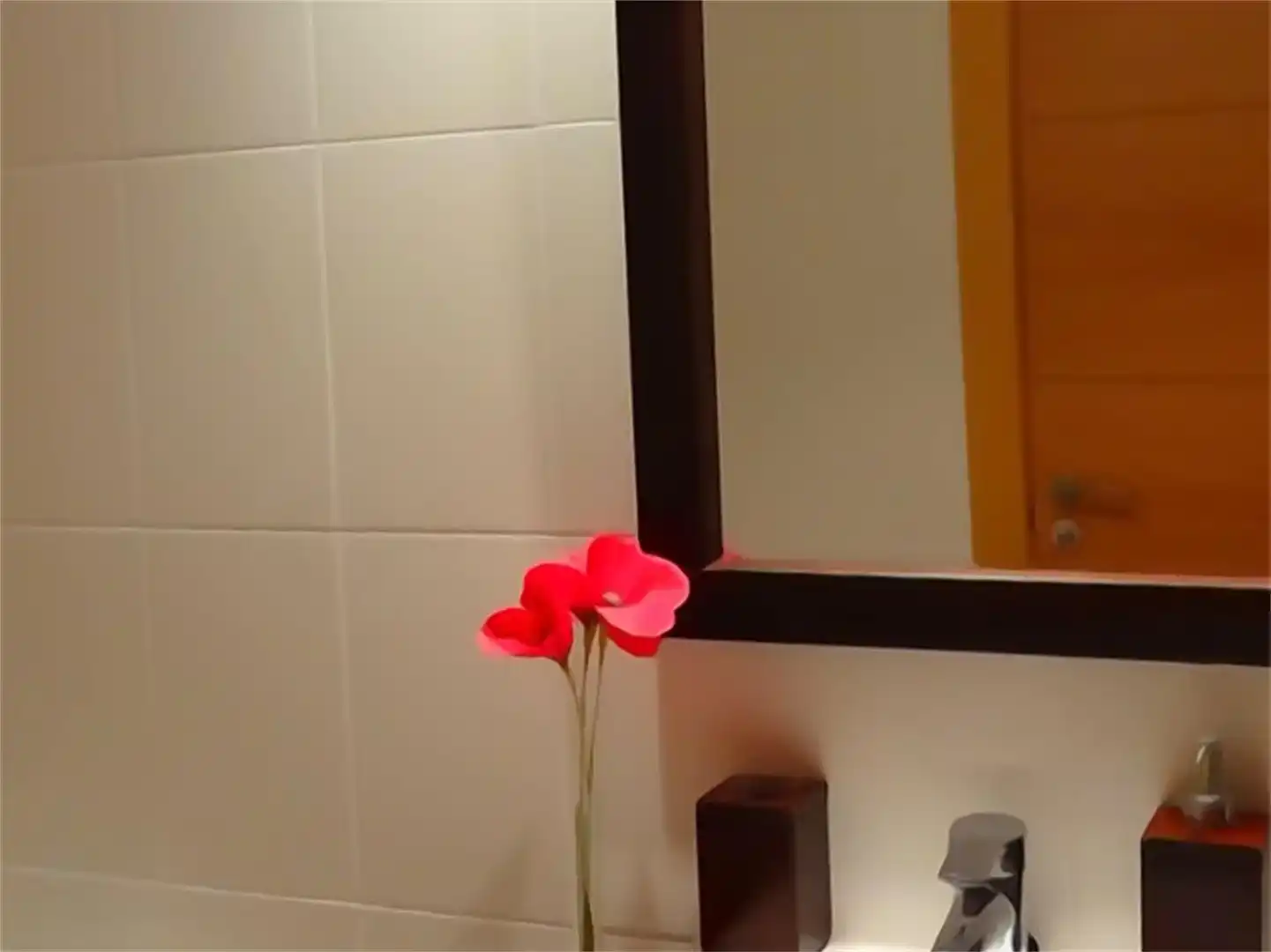 Badezimmer von Wohnung zur Miete in Vera mit Klimaanlage, Privatgarten und Schwimmbad