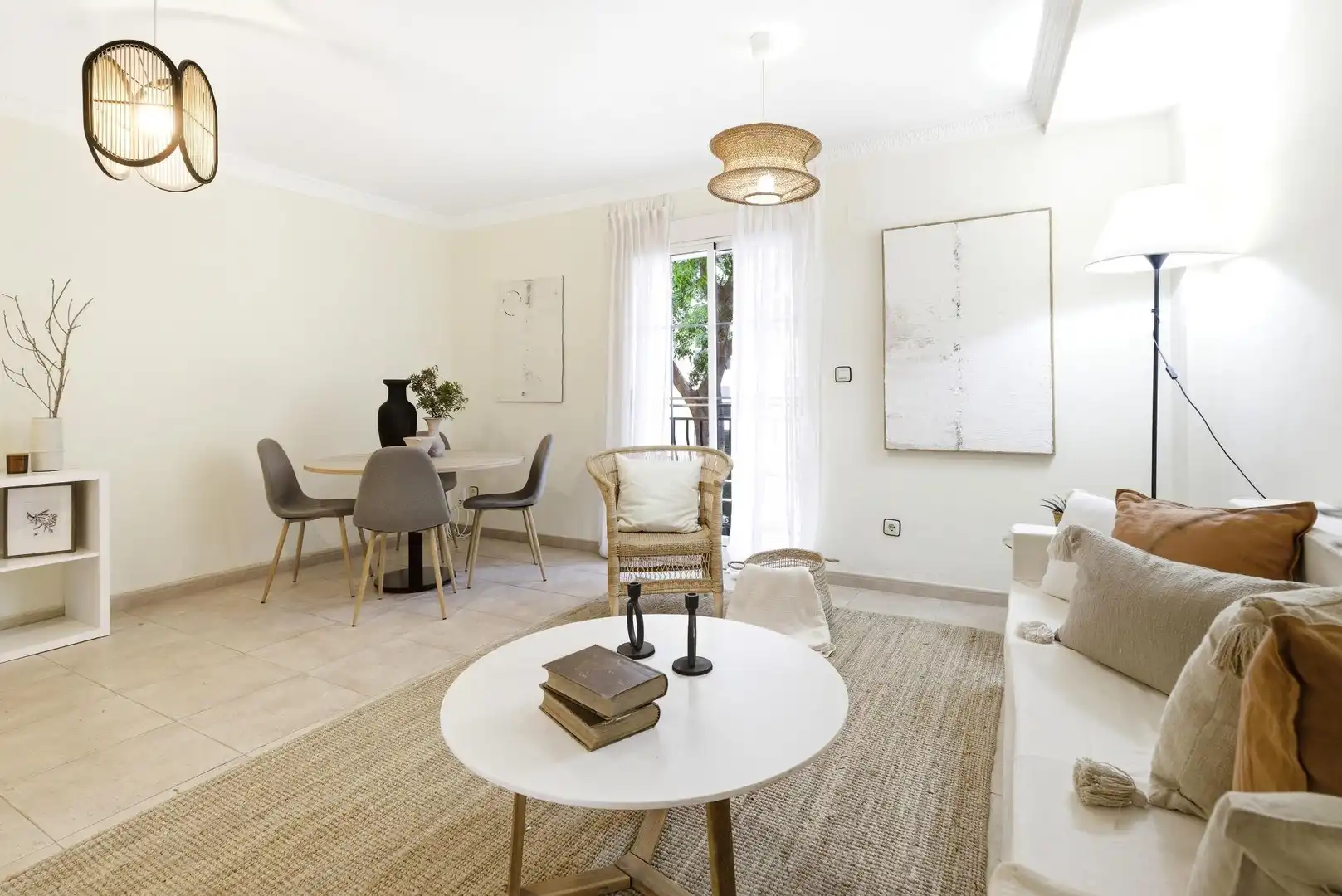 Sala de estar de Casa adosada en venta en Xàtiva con Aire acondicionado, Terraza y Trastero