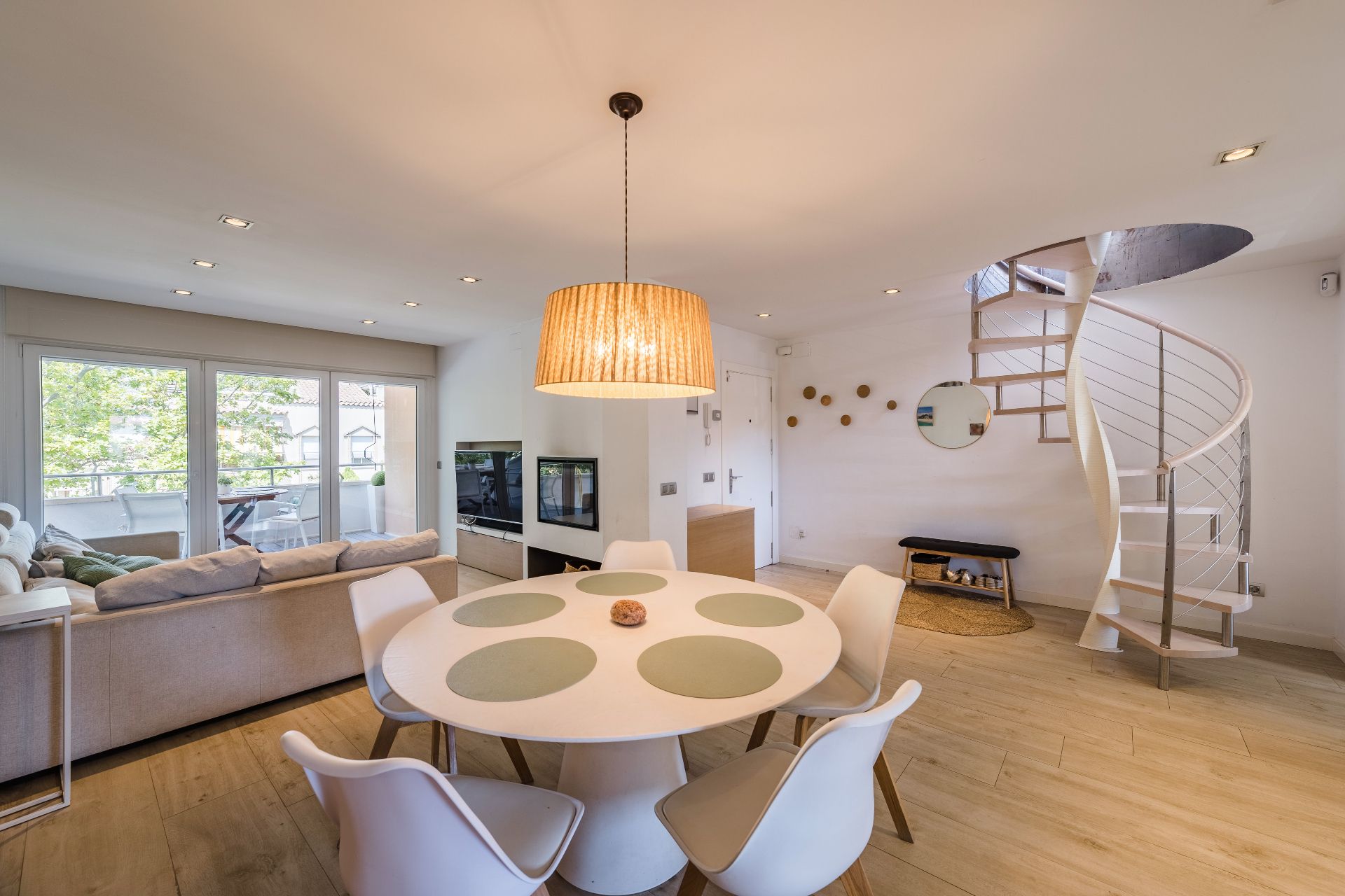 Dining room of Attic for sale in Castell-Platja d'Aro  with Air Conditioner, Heating and Terrace