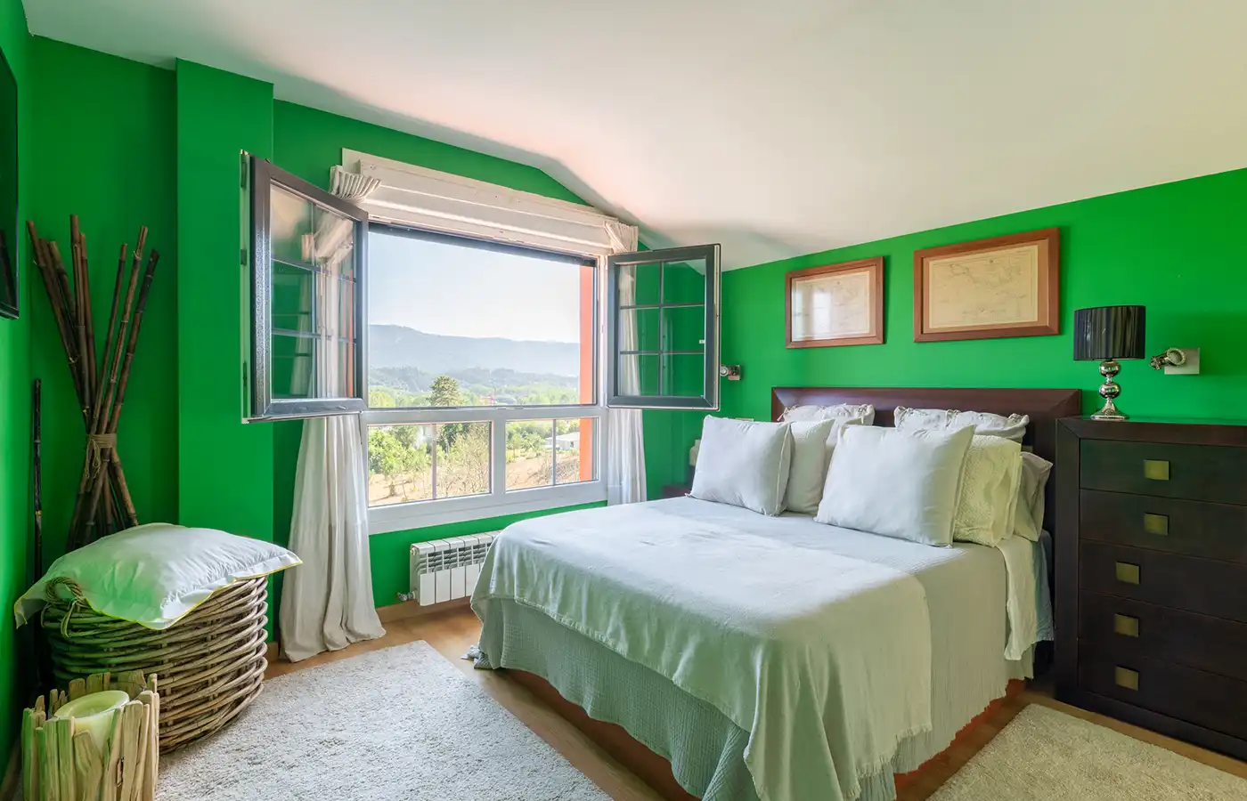 Bedroom of Houses for sale in Culleredo  with Air Conditioner, Heating and Private garden