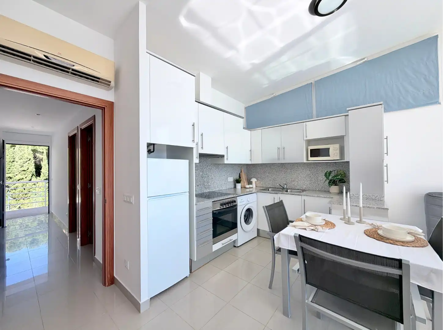 Kitchen of Flat for sale in Almadrava - Canyelles - Puig-Rom