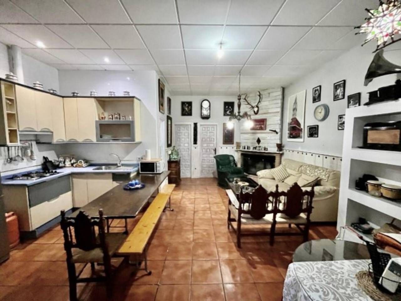 Küche von Country house zum verkauf in Castro del Río