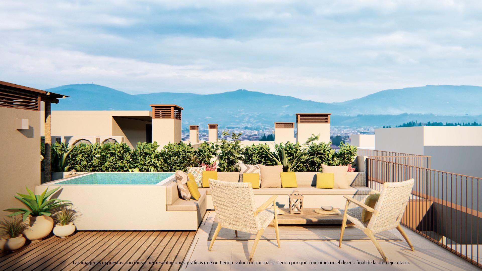 Terrace of Attic for sale in  Palma de Mallorca  with Air Conditioner, Heating and Private garden