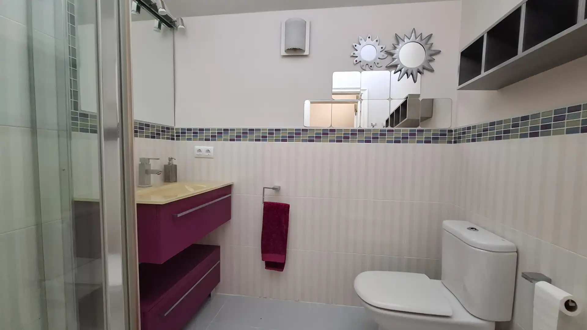 Bany de Casa o xalet de lloguer en Córdoba amb Aire condicionat, Calefacció i Jardí privat