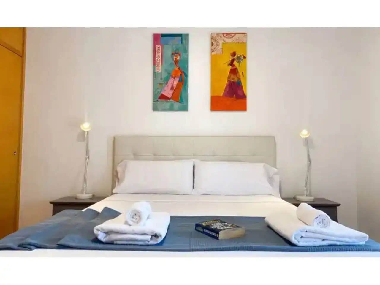 Schlafzimmer von Wohnung zum Verkauf in Sitges mit Klimaanlage, Heizung und Terrasse