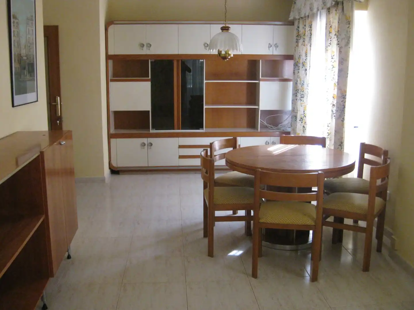 Comedor de Piso de alquiler en Murcia con Amueblado, Lavadora y Balcón