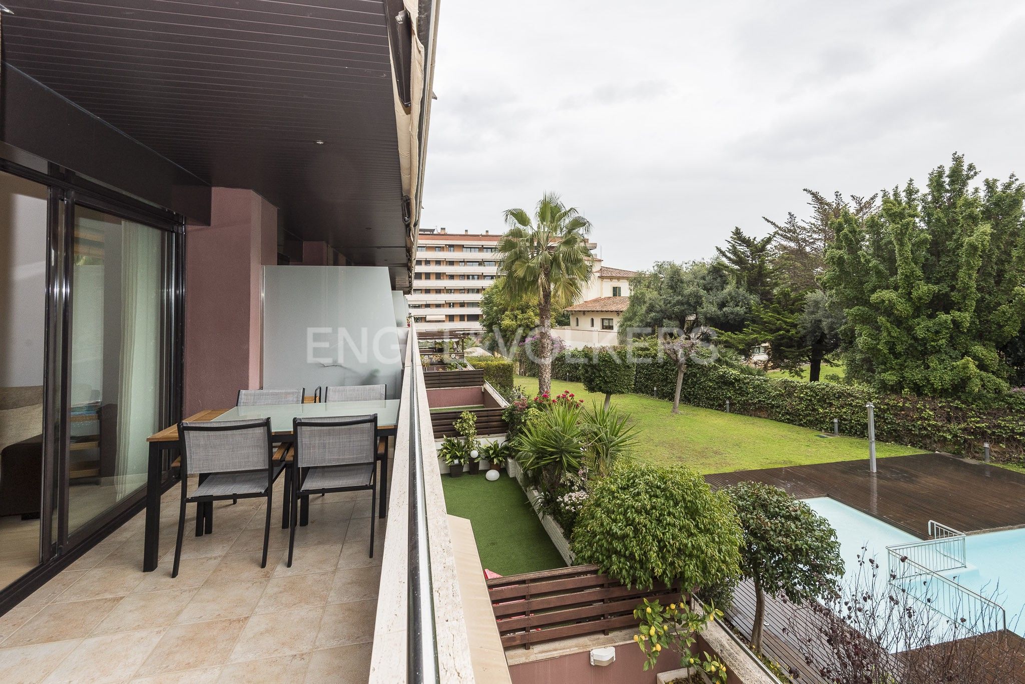 Terrace of Apartment for sale in Vilanova i la Geltrú  with Air Conditioner, Heating and Private garden
