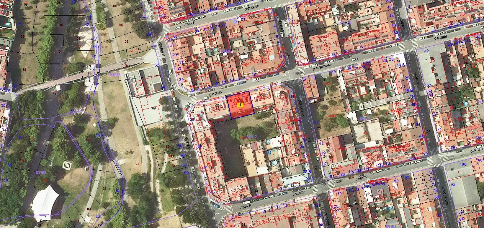 Vista exterior de Piso en venta en Terrassa