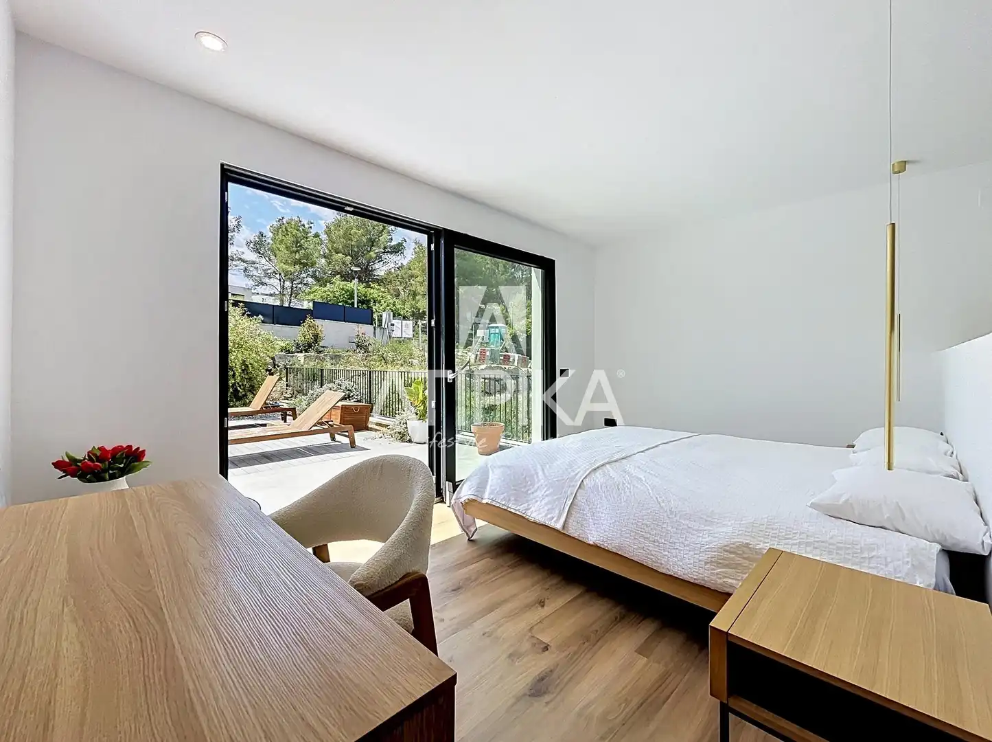 Dormitori de Casa o xalet en venda en Sant Pere de Ribes amb Aire condicionat, Calefacció i Piscina
