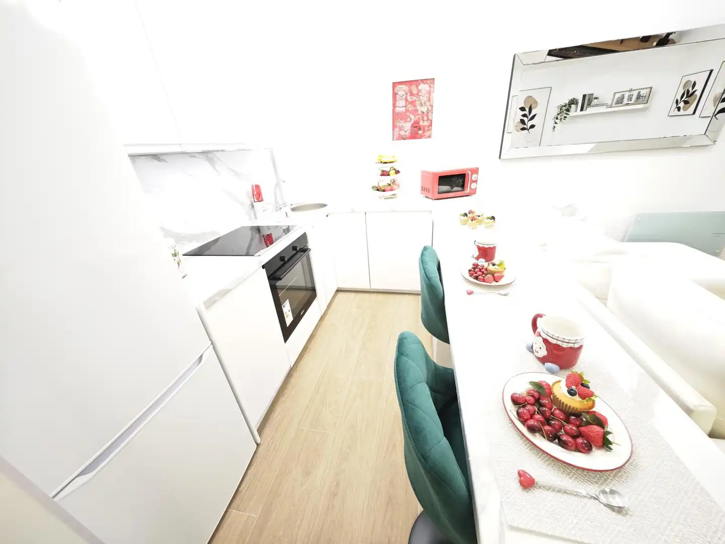Cocina de Piso en venta en Bilbao  con Calefacción, Trastero y Amueblado