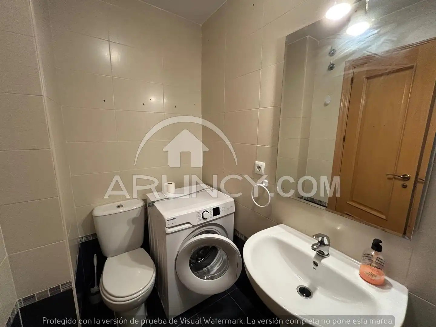 Badezimmer von Wohnung zur Miete in Alcalá de Guadaira mit Klimaanlage, Terrasse und Möbliert