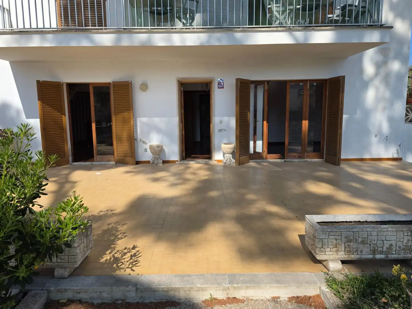 Terrasse von Erdgeschoss zum Verkauf in Alcúdia mit Klimaanlage, Privatgarten und Terrasse