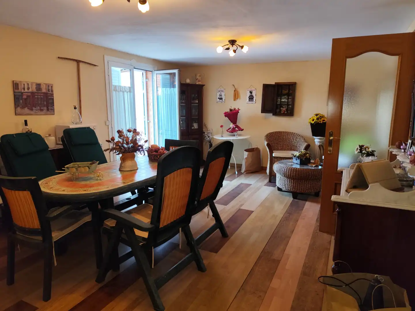 Dining room of Detached homes for sale in Móstoles  with Heating, Private garden and Parquet flooring
