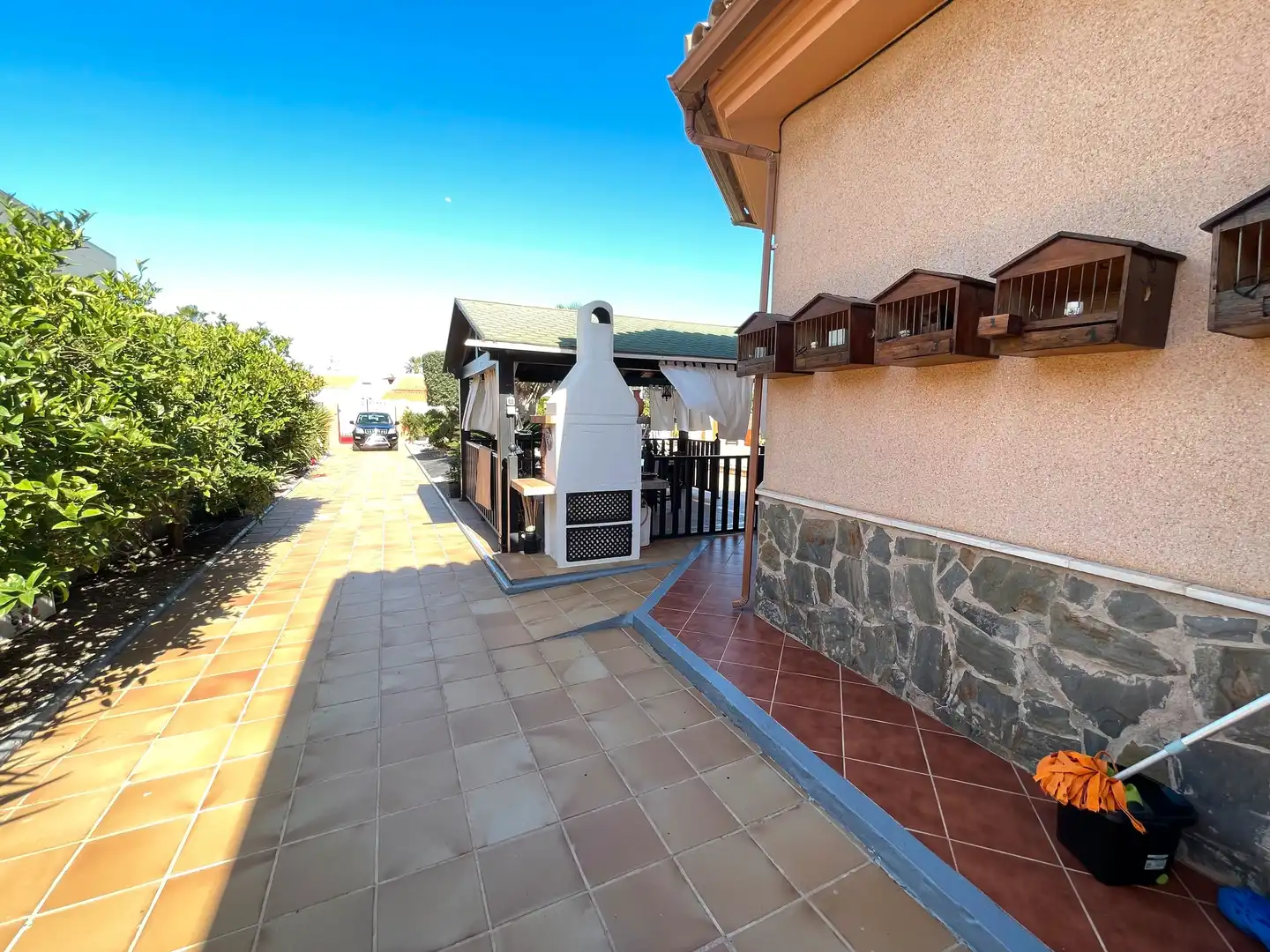 Exterior view of Houses for sale in Almería  with Air Conditioner, Heating and Private garden
