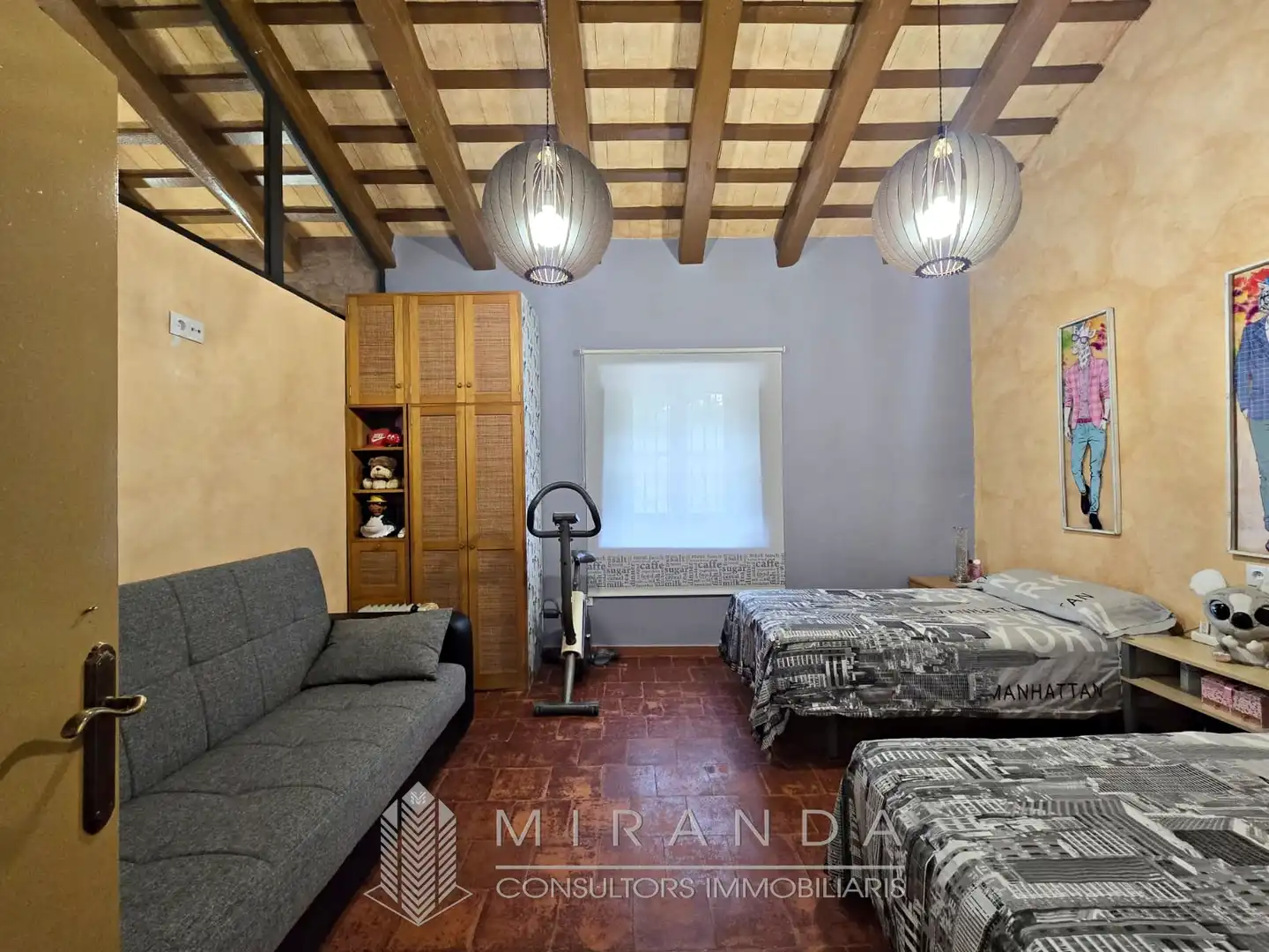 Habitación de Casa o chalet en venta en Sant Pere de Vilamajor con Aire acondicionado, Calefacción y Jardín privado