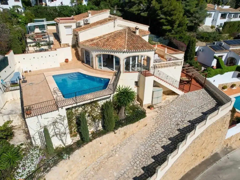 Exterior view of Houses for sale in Jávea / Xàbia  with Air Conditioner