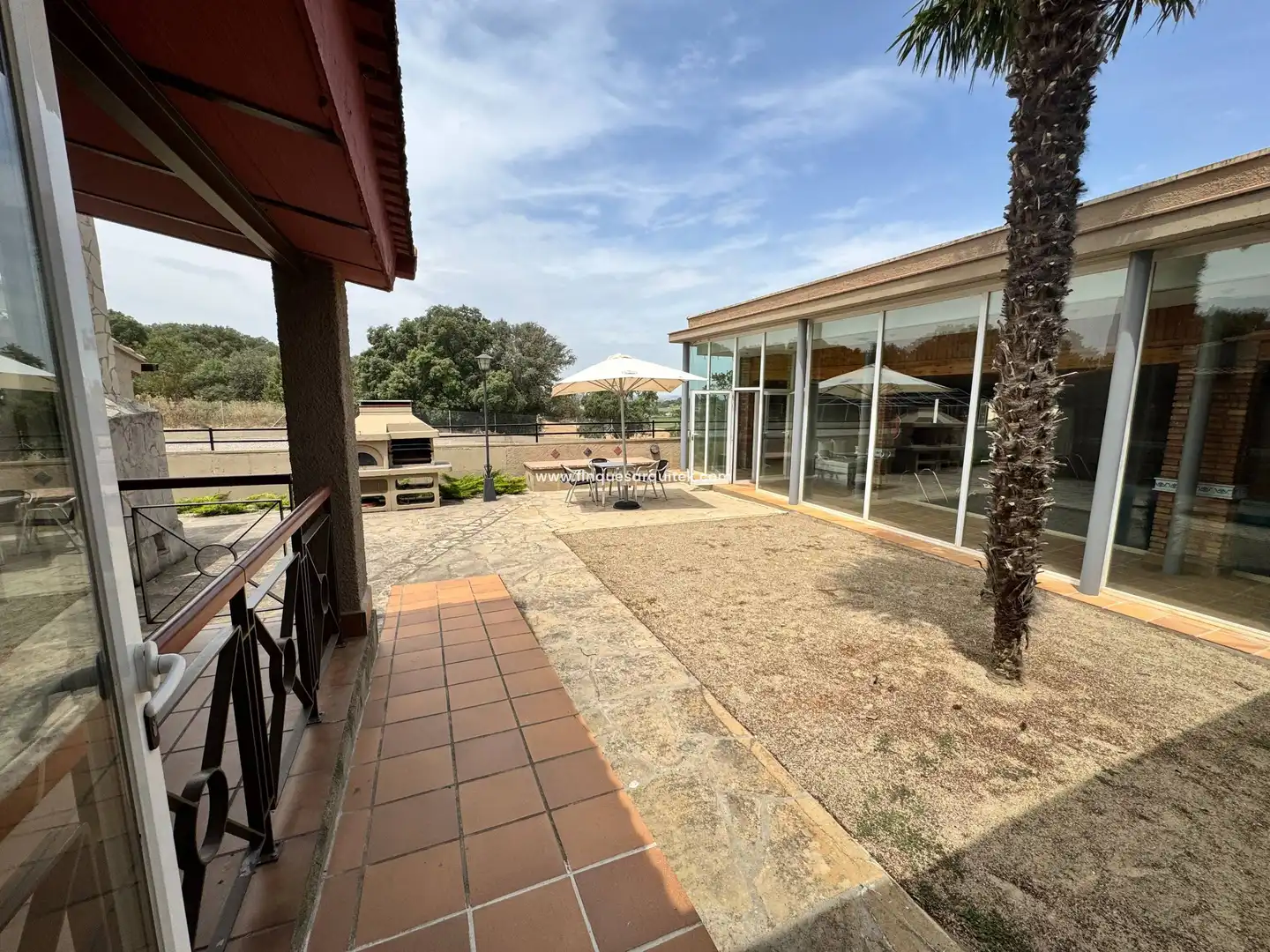 Terrassa de Casa o xalet en venda en Binéfar amb Aire condicionat, Calefacció i Jardí privat