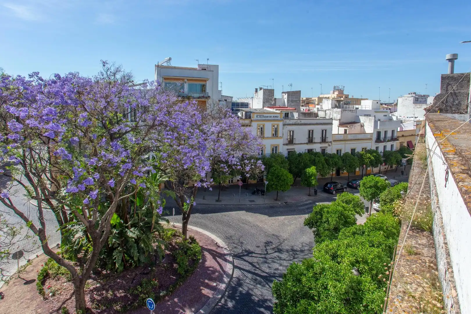 Vista exterior de Piso en venta en Jerez de la Frontera con Aire acondicionado y Balcón
