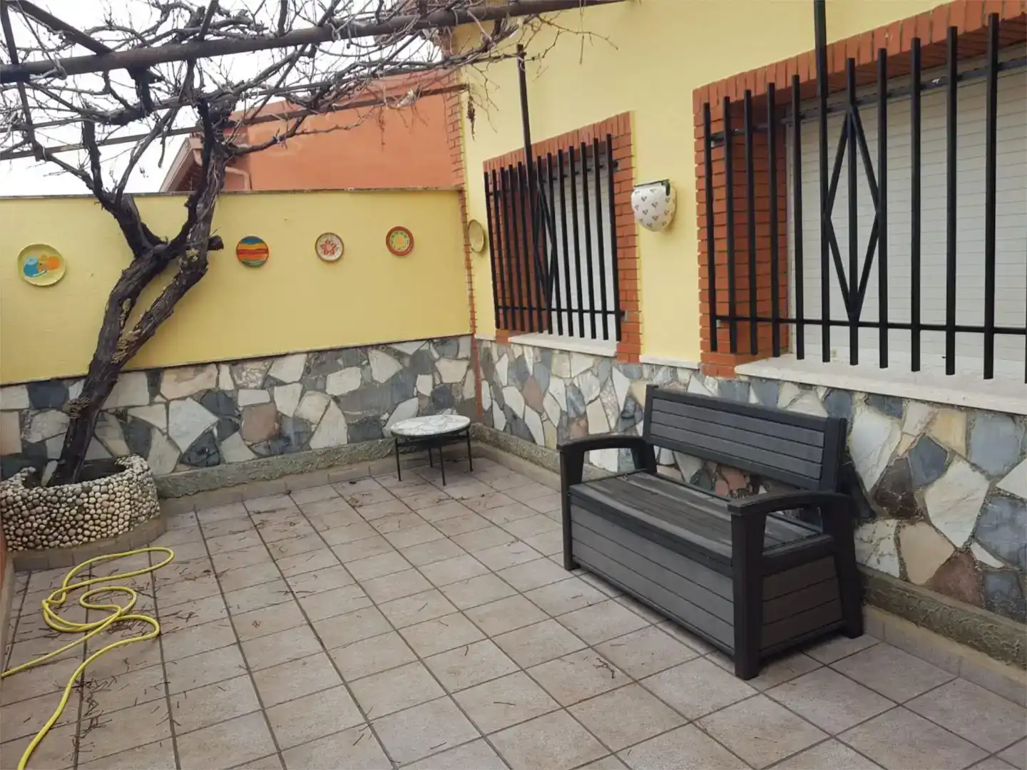 Terrassa de Finca rústica en venda en Villar de Cañas, Cuenca