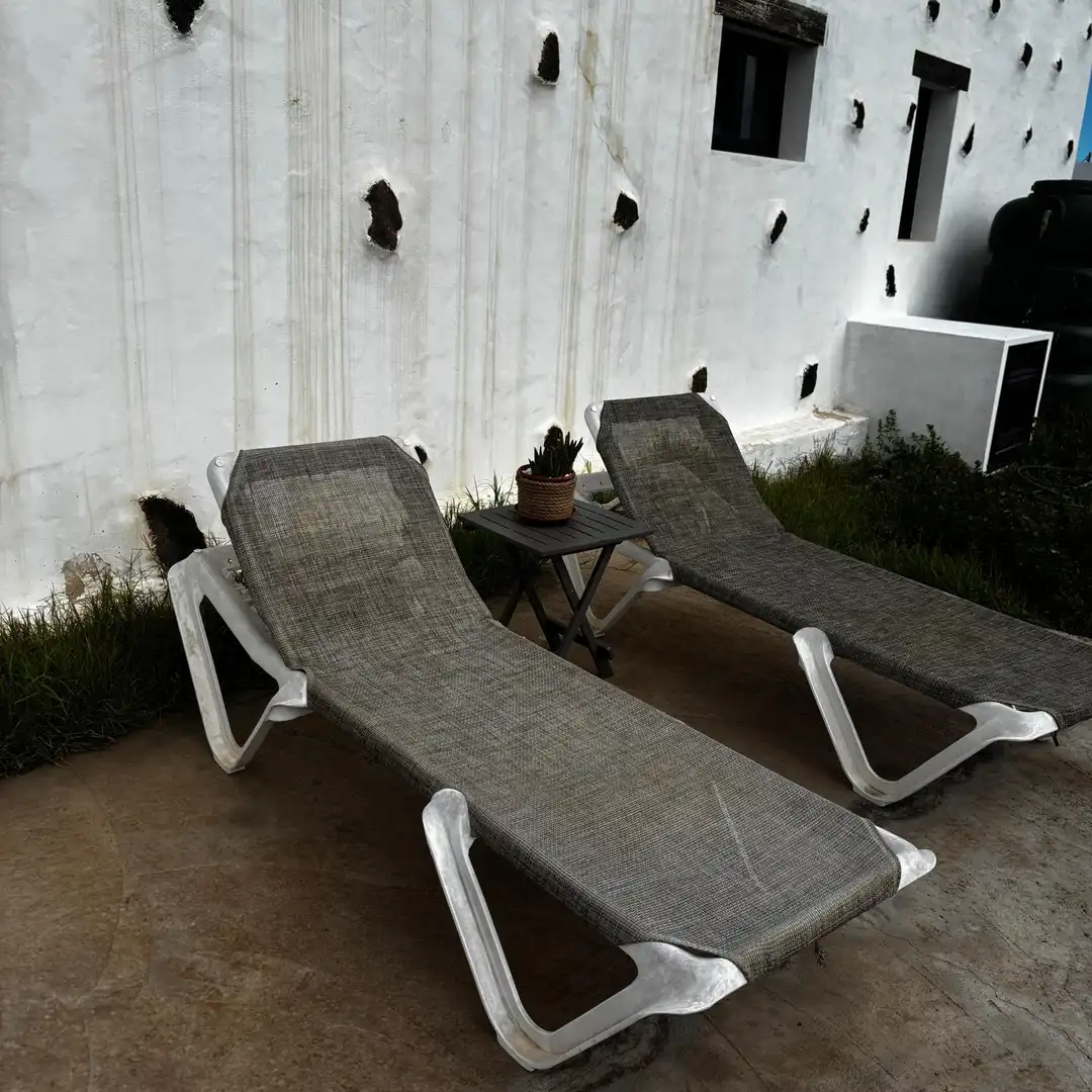 Terraza de Casa o chalet de alquiler en La Oliva con Jardín privado, Terraza y Amueblado