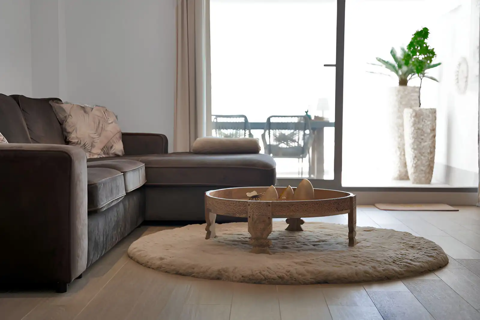 Living room of Ground floor for sale in Benalmádena  with Air Conditioner, Heating and Terrace
