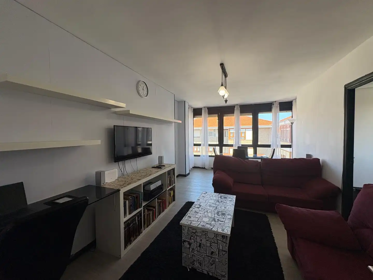 Sala de estar de Piso en venta en Suances con Calefacción, Terraza y Trastero
