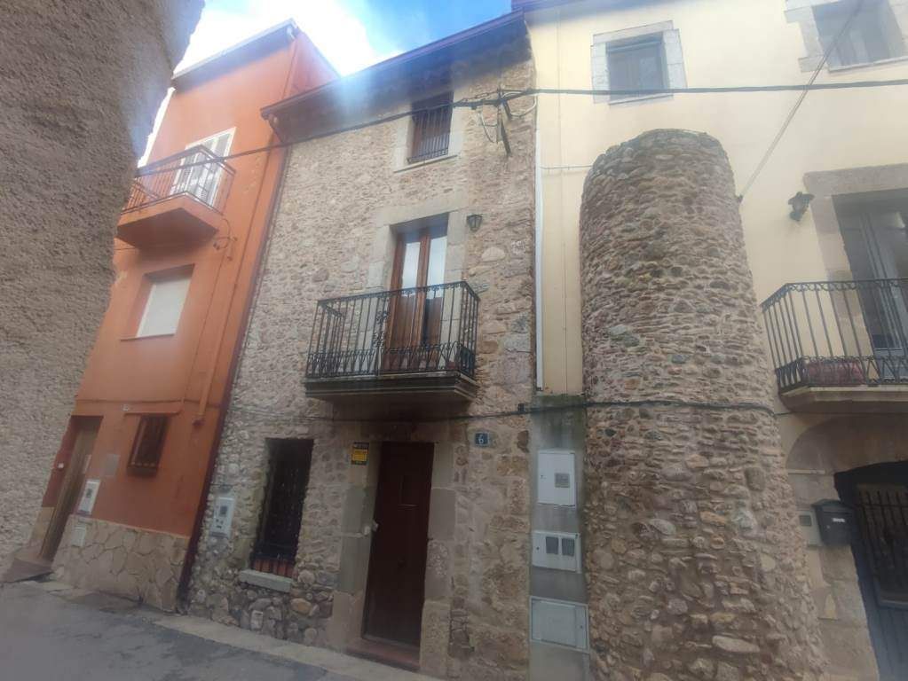 Exterior view of Single-family semi-detached for sale in Cabanes (Girona)  with Heating
