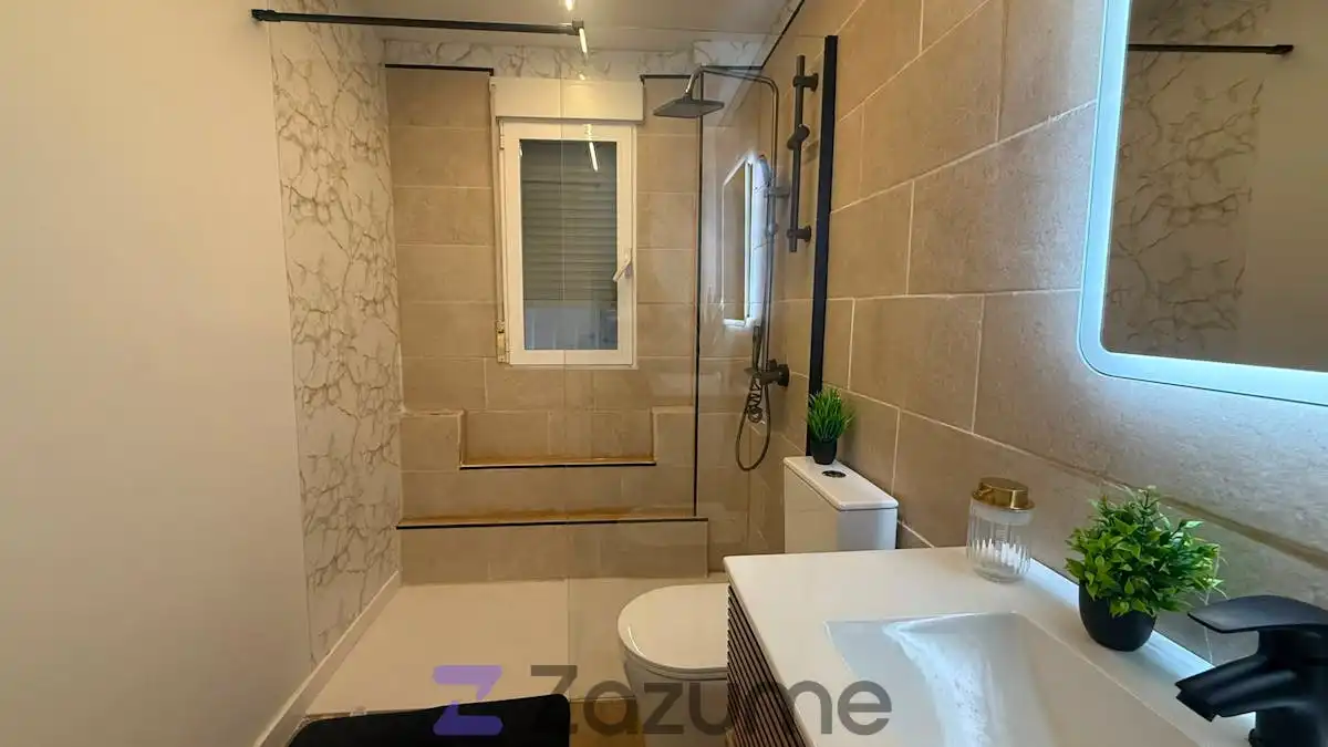 Bathroom of Flat for rent in Murcia  with Terrace, Furnished and Oven
