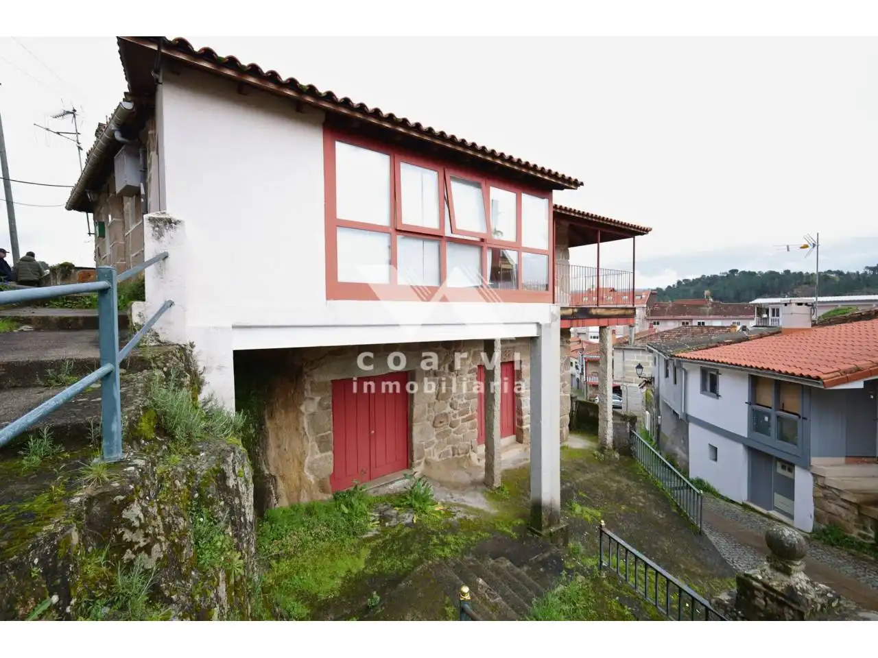 Außenansicht von Haus oder Chalet zum Verkauf in Barbadás mit Privatgarten und Terrasse
